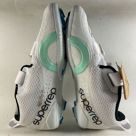 Nike Superrep Cycle 2 NN cycling shoes white womens 11.5 DH3395-100 No Insoles - Picture 6 of 7